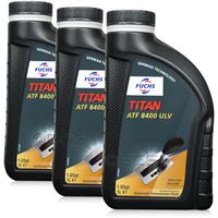 3 litry FUCHS TITAN ATF 8400 ULV - AW-2 DEXRON ULV MERCON ULV olej do automatycznych skrzyń biegów - ZESTAW - TANIEJ, Opakowanie / zestaw: 3 litry (3 x 1 litr) - sklep olejefuchs.pl