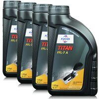 4 litry FUCHS TITAN FFL-7A - olej do skrzyń dwusprzęgłowych GETRAG z mokrym sprzęgłem MB 239.21 - ZESTAW - TANIEJ, Opakowanie / zestaw: 4 litry (4 x 1 litr) - sklep olejefuchs.pl