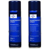 2 sztuki FUCHS MAINTENANCE SPRAY - wielofunkcyjny preparat smarny - 500 ml - TANIEJ, Opakowanie / zestaw: 500 ml SPRAY x 2 - sklep olejefuchs.pl