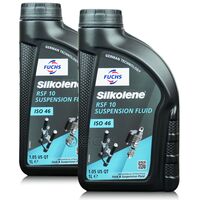 2 litry FUCHS SILKOLENE RSF 10 (ISO 46) - olej do amortyzatorów w motocyklach - ZESTAW - TANIEJ, Nazwa: RSF 10 (ISO 46), Opakowanie / zestaw: 2 litry (2 x 1 litr) - sklep olejefuchs.pl