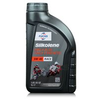1 litr FUCHS SILKOLENE PRO 4 PLUS 5W40 RACE - syntetyczny (fully synthetic) olej silnikowy (4T) do motocykli, Opakowanie / zestaw: 1 litr - sklep olejefuchs.pl