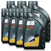 7 litrów FUCHS TITAN FFL-2 (VW G 052 182) - olej do skrzyń dwusprzęgłowych - ZESTAW - TANIEJ, Opakowanie / zestaw: 7 litrów (7 x 1 litr) - sklep olejefuchs.pl