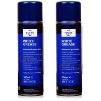 2 sztuki FUCHS WHITE GREASE SPRAY - wodoodporny biały smar - 500 ml - ZESTAW - TANIEJ, Opakowanie / zestaw: 500 ml SPRAY x 2 - sklep olejefuchs.pl