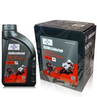 5 litrów FUCHS SILKOLENE PRO 4 10W50 XP - syntetyczny (fully synthetic) olej silnikowy (4T) do motocykli - ZESTAW - TANIEJ, Opakowanie / zestaw: 5 litrów (4 litry + 1 litr) - sklep olejefuchs.pl