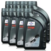 8 litrów FUCHS TITAN ATF 1 - olej do automatycznych skrzyń biegów - ZESTAW - TANIEJ, Opakowanie / zestaw: 8 litrów (8 x 1 litr) - sklep olejefuchs.pl