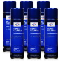 6 sztuk FUCHS BRAKE CLEANER SPRAY - odtłuszczacz i zmywacz do hamulców  - 500 ml - ZESTAW - TANIEJ, Opakowanie / zestaw: 500 ml SPRAY x 6 - sklep olejefuchs.pl