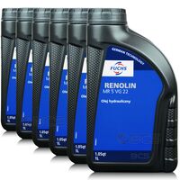6 litrów FUCHS RENOLIN MR 5 VG 22 - olej do narzędzi pneumatycznych - ZESTAW - TANIEJ, Opakowanie / zestaw: 6 litrów (6 x 1 litr), ISO VG: 22 - sklep olejefuchs.pl