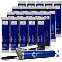 20 sztuk FUCHS RENOLIT CA-LZ 400 g - smar wapniowy + SMAROWNICA - ZESTAW, Opakowanie / zestaw: 400 g x 20 + smarownica - sklep olejefuchs.pl