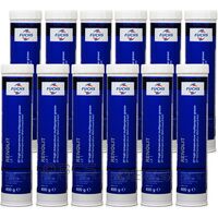 12 sztuk FUCHS RENOLIT LX 1 - smar NLGI 1 - 400 g - ZESTAW - TANIEJ, Klasa konsystencji NLGI: NLGI 1, Opakowanie / zestaw: 400 g x 12 - sklep olejefuchs.pl