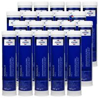 20 sztuk FUCHS RENOLIT MO 2 - uniwersalny smar z grafitem i dwusiarczkiem molibdenu - 400 g - ZESTAW TANIEJ, Opakowanie / zestaw: 400 g x 20 - sklep olejefuchs.pl