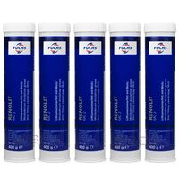 5 sztuk FUCHS RENOLIT MO 2 - uniwersalny smar z grafitem i dwusiarczkiem molibdenu - 400 g - ZESTAW TANIEJ, Opakowanie / zestaw: 400 g x 5 - sklep olejefuchs.pl