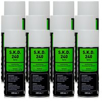12 sztuk RIVOLTA S.K.D. 240 SPRAY - olej do łańcuchów - 400 ml - ZESTAW- TANIEJ, Opakowanie / zestaw: 400 ml SPRAY x 12 - sklep olejefuchs.pl
