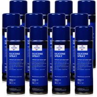12 sztuk FUCHS SILICONE SPRAY - smar silikonowy  - 500 ml - ZESTAW - TANIEJ, Opakowanie / zestaw: 500 ml SPRAY x 12 - sklep olejefuchs.pl