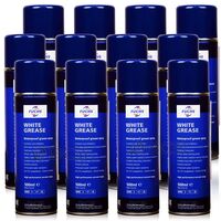 12 sztuk FUCHS WHITE GREASE SPRAY - wodoodporny biały smar - 500 ml - ZESTAW - TANIEJ, Opakowanie / zestaw: 500 ml SPRAY x 12 - sklep olejefuchs.pl