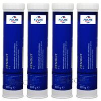 4 sztuki FUCHS RENOLIT B 2 - uniwersalny smar litowy - 400 g - ZESTAW - TANIEJ, Opakowanie / zestaw: 400 g x 4 - sklep olejefuchs.pl