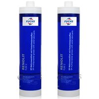 2 sztuki FUCHS RENOLIT FLM 2 - smar litowy z dwusiarczkiem molibdenu odporny na wodę - 500 g system REINER - ZESTAW - TANIEJ, Opakowanie / zestaw: 500 g x 2 - REINER - sklep olejefuchs.pl