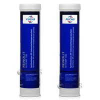 2 sztuki FUCHS RENOLIT HI-TEMP 100 - smar NLGI 2 - 380 g - ZESTAW - TANIEJ, Opakowanie / zestaw: 380 g x 2 - sklep olejefuchs.pl