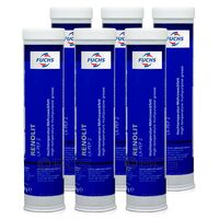6 sztuk FUCHS RENOLIT LX-PEP 2 - smar - 400 g - ZESTAW - TANIEJ, Opakowanie / zestaw: 400 g x 6 - sklep olejefuchs.pl