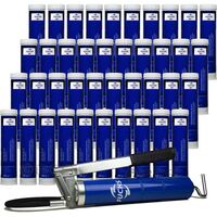 40 sztuk FUCHS RENOLIT MOLITEN 2 400 g - smar litowy z dwusiarczkiem molibdenu + SMAROWNICA - ZESTAW, Opakowanie / zestaw: 400 g x 40 + smarownica - sklep olejefuchs.pl