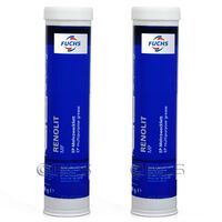 2 sztuki FUCHS RENOLIT MP - smar - 400 g - ZESTAW - TANIEJ, Opakowanie / zestaw: 400 g x 2 - sklep olejefuchs.pl