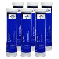 6 sztuk FUCHS RENOLIT MP - smar - 400 g - ZESTAW - TANIEJ, Opakowanie / zestaw: 400 g x 6 - sklep olejefuchs.pl