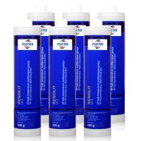 6 sztuk FUCHS RENOLIT LX 2 - smar NLGI 2 - 500 g system REINER - ZESTAW - TANIEJ, Klasa konsystencji NLGI: NLGI 2, Opakowanie / zestaw: 500 g x 6 - REINER - sklep olejefuchs.pl