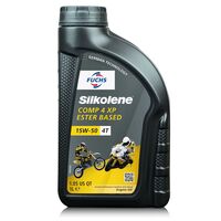1 litr FUCHS SILKOLENE COMP 4 15W50 XP - syntetyczny olej silnikowy (4T) do motocykli, Opakowanie / zestaw: 1 litr, Lepkość SAE: 15W50 - sklep olejefuchs.pl