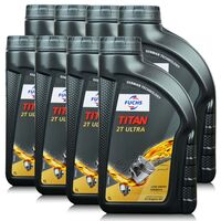 8 litrów FUCHS TITAN 2T ULTRA - OLEJ DO SILNIKÓW DWUSUWOWYCH - ZESTAW - TANIEJ, Opakowanie / zestaw: 8 litrów (8 x 1 litr) - sklep olejefuchs.pl