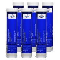 6 sztuk FUCHS URETHYN E/M 2 - smar - 400 g - ZESTAW- TANIEJ, Klasa konsystencji NLGI: NLGI 2, Opakowanie / zestaw: 400 g x 6 - sklep olejefuchs.pl