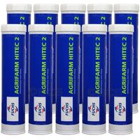 10 sztuk FUCHS AGRIFARM HITEC 2 - smar litowy - 400 g - ZESTAW - TANIEJ, Opakowanie / zestaw: 400 g x 10 - sklep olejefuchs.pl
