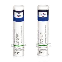 2 sztuki FUCHS CASSIDA GREASE EPS 2 - smar syntetyczny NLGI 2 do wysokich obciążeń - 380 g [przemysł spożywczy] - ZESTAW - TANIEJ, Opakowanie / zestaw: 380 g x 2 - sklep olejefuchs.pl