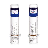 2 sztuki FUCHS CASSIDA GREASE HDS 2 - smar syntetyczny NLGI 2 do wysokich obciążeń - 380 g [przemysł spożywczy] - ZESTAW - TANIEJ, Opakowanie / zestaw: 380 g x 2 - sklep olejefuchs.pl