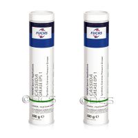 2 sztuki FUCHS CASSIDA GREASE EPS 1 - smar syntetyczny NLGI 1 do wysokich obciążeń - 380 g [przemysł spożywczy] - ZESTAW - TANIEJ, Opakowanie / zestaw: 380 g x 2 - sklep olejefuchs.pl