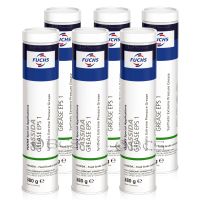 6 sztuk FUCHS CASSIDA GREASE EPS 1 - smar syntetyczny NLGI 1 do wysokich obciążeń - 380 g [przemysł spożywczy] - ZESTAW - TANIEJ, Opakowanie / zestaw: 380 g x 6 - sklep olejefuchs.pl