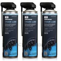 3 sztuki FUCHS SILKOLENE CHAIN LUBE SPRAY - syntetyczny smar do łańcucha motocyklowego - 500 ml - ZESTAW - TANIEJ, Opakowanie / zestaw: 500 ml SPRAY x 3 - sklep olejefuchs.pl