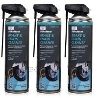 3 sztuki FUCHS SILKOLENE BRAKE & CHAIN CLEANER SPRAY - do czyszczenia hamulców i łańcuchów w motocyklach - 500 ml - ZESTAW - TANIEJ, Opakowanie / zestaw: 500 ml SPRAY x 3 - sklep olejefuchs.pl
