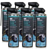 6 sztuk FUCHS SILKOLENE BRAKE & CHAIN CLEANER SPRAY - do czyszczenia hamulców i łańcuchów w motocyklach - 500 ml - ZESTAW - TANIEJ, Opakowanie / zestaw: 500 ml SPRAY x 6 - sklep olejefuchs.pl