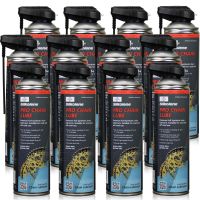 12 sztuk FUCHS SILKOLENE PRO CHAIN LUBE SPRAY - syntetyczny smar do łańcucha motocyklowego - 500 ml - ZESTAW - TANIEJ, Opakowanie / zestaw: 500 ml SPRAY x 12 - sklep olejefuchs.pl