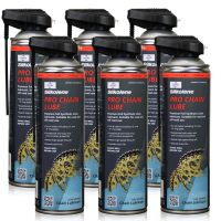 6 sztuk FUCHS SILKOLENE PRO CHAIN LUBE SPRAY - syntetyczny smar do łańcucha motocyklowego - 500 ml - ZESTAW - TANIEJ, Opakowanie / zestaw: 500 ml SPRAY x 6 - sklep olejefuchs.pl
