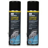 2 sztuki FUCHS SILKOLENE TITANIUM DRY LUBE SPRAY - smar do łańcucha motocyklowego z PTFE - 500 ml - ZESTAW - TANIEJ, Opakowanie / zestaw: 500 ml SPRAY x 2 - sklep olejefuchs.pl