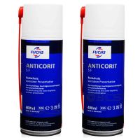 2 sztuki FUCHS ANTICORIT 5F SPRAY - woskowy środek antykorozyjny - 400 ml - ZESTAW - TANIEJ, Opakowanie / zestaw: 400 ml SPRAY x 2 - sklep olejefuchs.pl