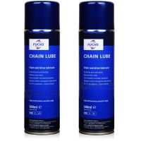 2 sztuki FUCHS CHAIN LUBE SPRAY - smar do łańcuchów i napędów - 500 ml - ZESTAW - TANIEJ, Opakowanie / zestaw: 500 ml SPRAY x 2 - sklep olejefuchs.pl