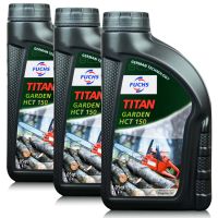 3 litry FUCHS TITAN GARDEN HCT 150 - olej do smarowania łańcuchów pił łańcuchowych - ZESTAW - TANIEJ, Opakowanie / zestaw: 3 litry (3 x 1 litr), ISO VG: 150 - sklep olejefuchs.pl