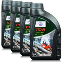 4 litry FUCHS TITAN GARDEN HCT 150 - olej do smarowania łańcuchów pił łańcuchowych - ZESTAW - TANIEJ, Opakowanie / zestaw: 4 litry (4 x 1 litr), ISO VG: 150 - sklep olejefuchs.pl