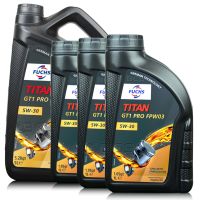 8 litrów FUCHS TITAN GT1 PRO FPW03 5W30 STELLANTIS FPW9.55535/03, ACEA C3, API SN PLUS - olej silnikowy - ZESTAW - TANIEJ, Opakowanie / zestaw: 8 litrów (5 litrów + 3 x 1 litr), Lepkość SAE: 5W30 - sklep olejefuchs.pl