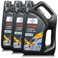 15 litrów FUCHS TITAN UNIMAX ULTRA MC 10W40 - olej silnikowy - ZESTAW - TANIEJ, Opakowanie / zestaw: 15 litrów (3 x 5 litrów) - sklep olejefuchs.pl