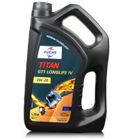 5 litrów FUCHS TITAN GT1 (VW) LONGLIFE IV 0W20 VW 508 00 / VW 509 00 - olej silnikowy, Opakowanie / zestaw: 5 litrów - sklep olejefuchs.pl
