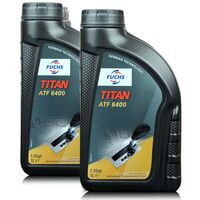 2 litry FUCHS TITAN ATF 6400 - olej do automatycznych skrzyń biegów - ZESTAW - TANIEJ, Opakowanie / zestaw: 2 litry (2 x 1 litr) - sklep olejefuchs.pl