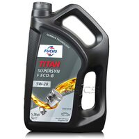 5 litrów FUCHS TITAN SUPERSYN F Eco-B 5W20 FORD WSS-M2C948-B - olej silnikowy, Opakowanie / zestaw: 5 litrów - sklep olejefuchs.pl