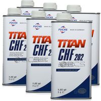 6 litrów FUCHS TITAN CHF 202 - olej / płyn do wspomagania - ZESTAW - TANIEJ, Opakowanie / zestaw: 6 litrów (6 x 1 litr) - sklep olejefuchs.pl